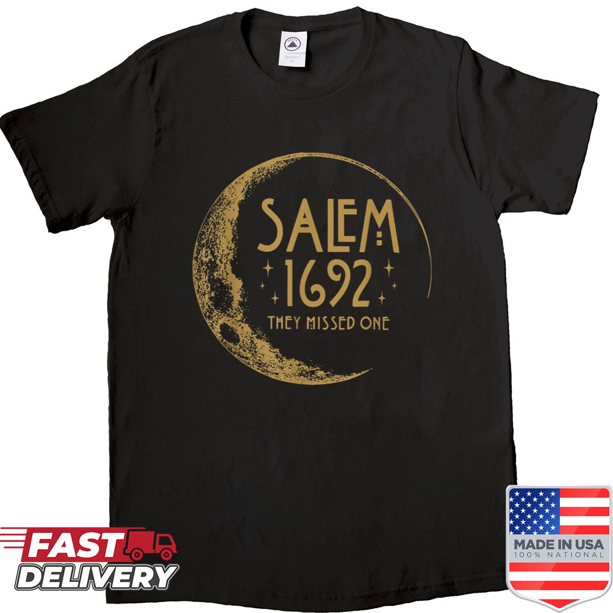 1692 They Missed One Women Halloween Witch Shirt
