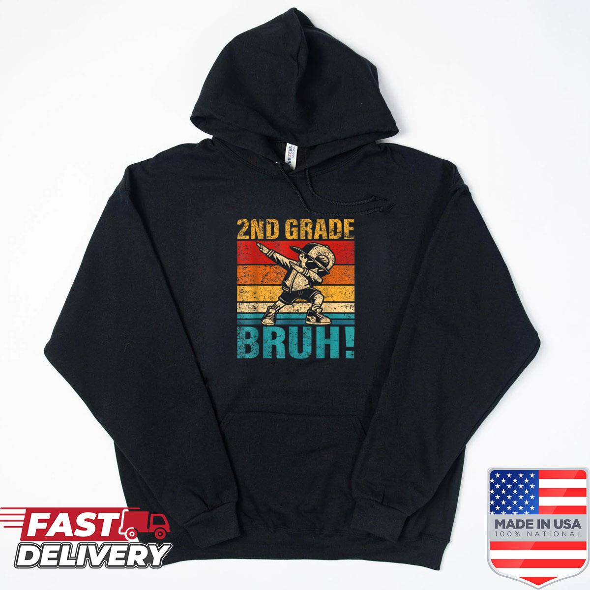 Alternative view of 2nd Grade Level Unlocked Dabbing Gamer Boy Back To School Shirt