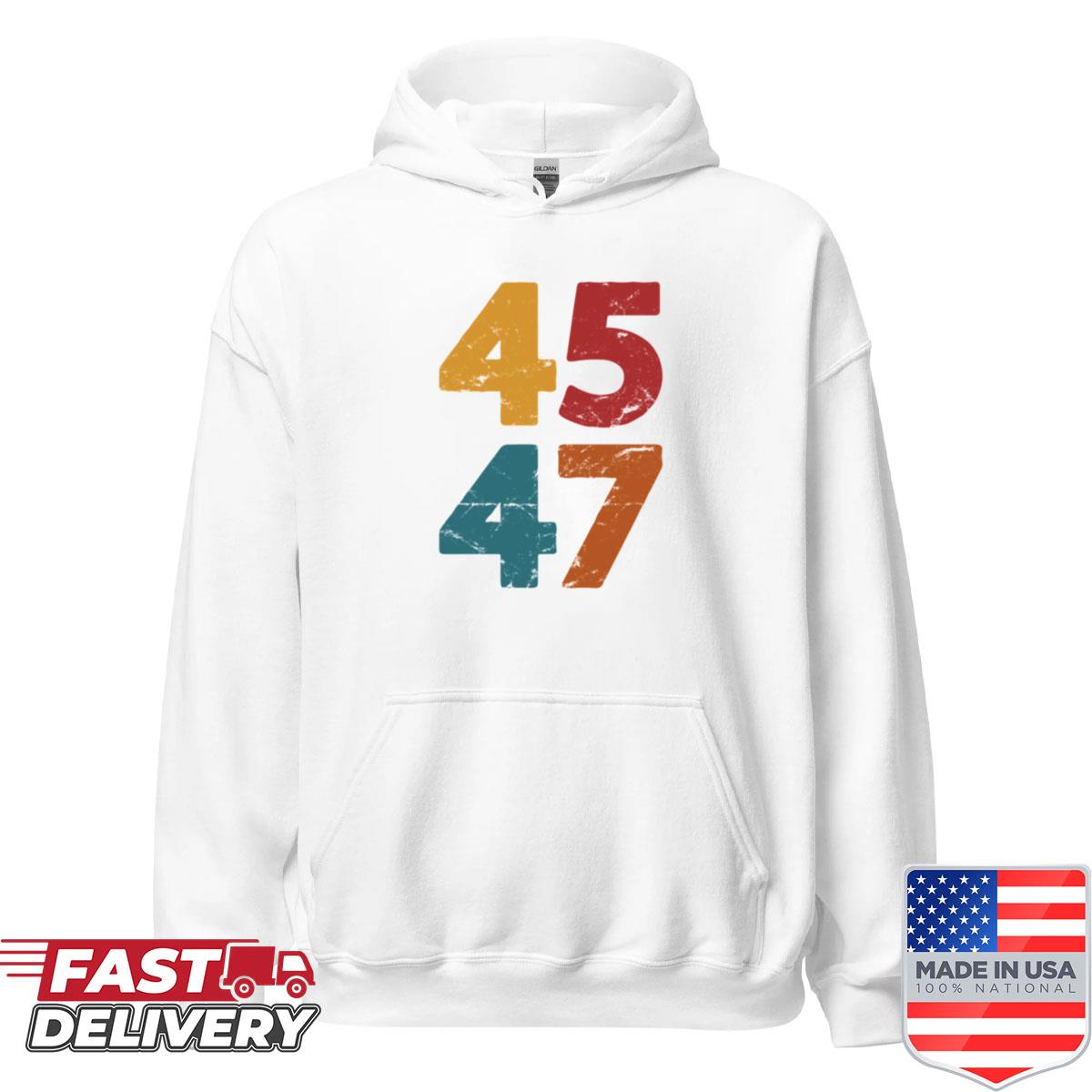 Alternative view of 45 47 Trump 2024 Shirt
