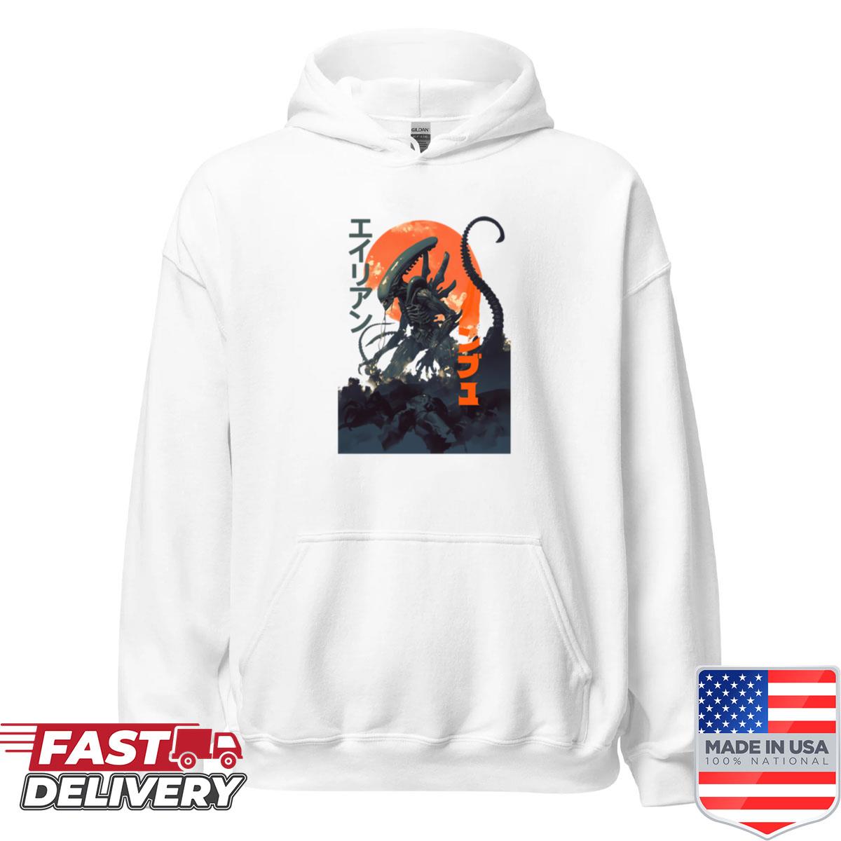 Alternative view of Xenomorph Poster Design Shirt