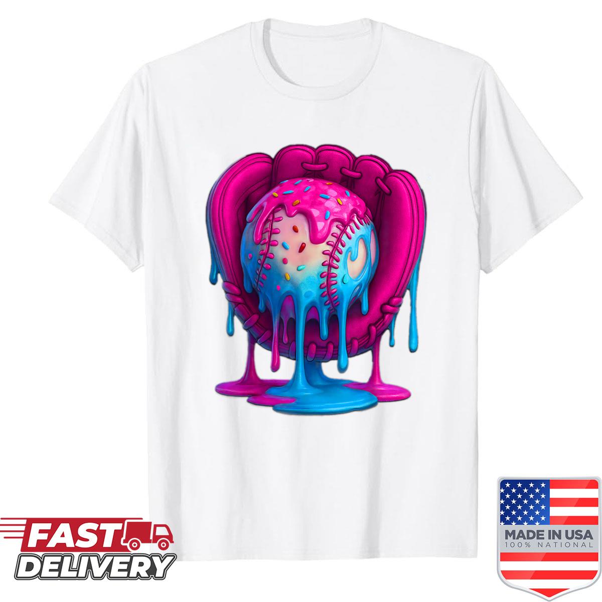 Baseball Lifestyle 101 Apparel Youth Baseball Drip Icecream Shirt