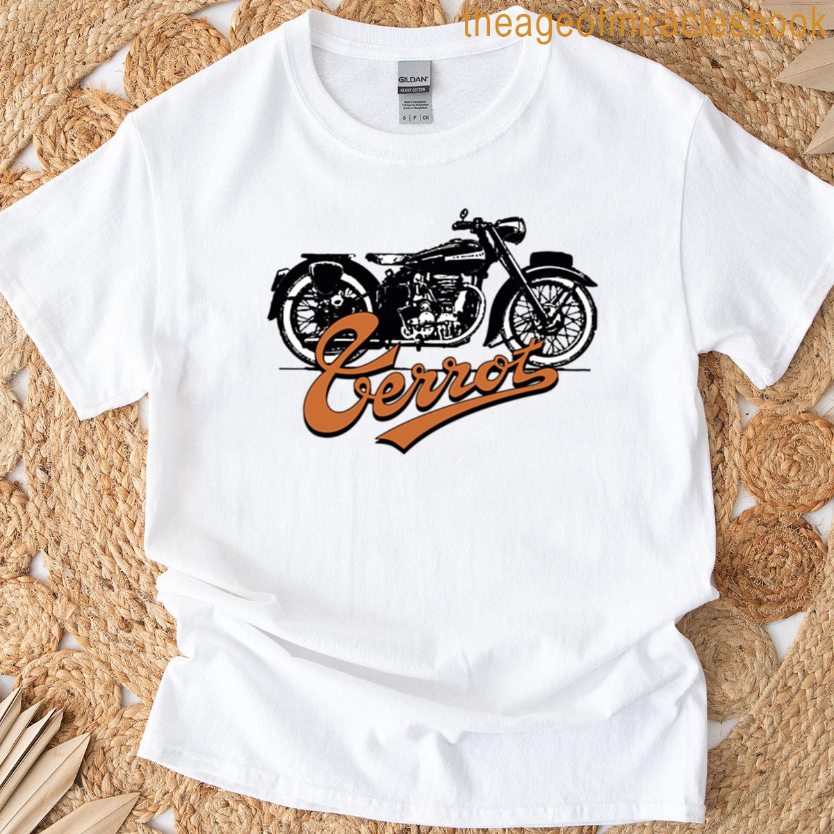Old Terrot Motorcycle T-shirt