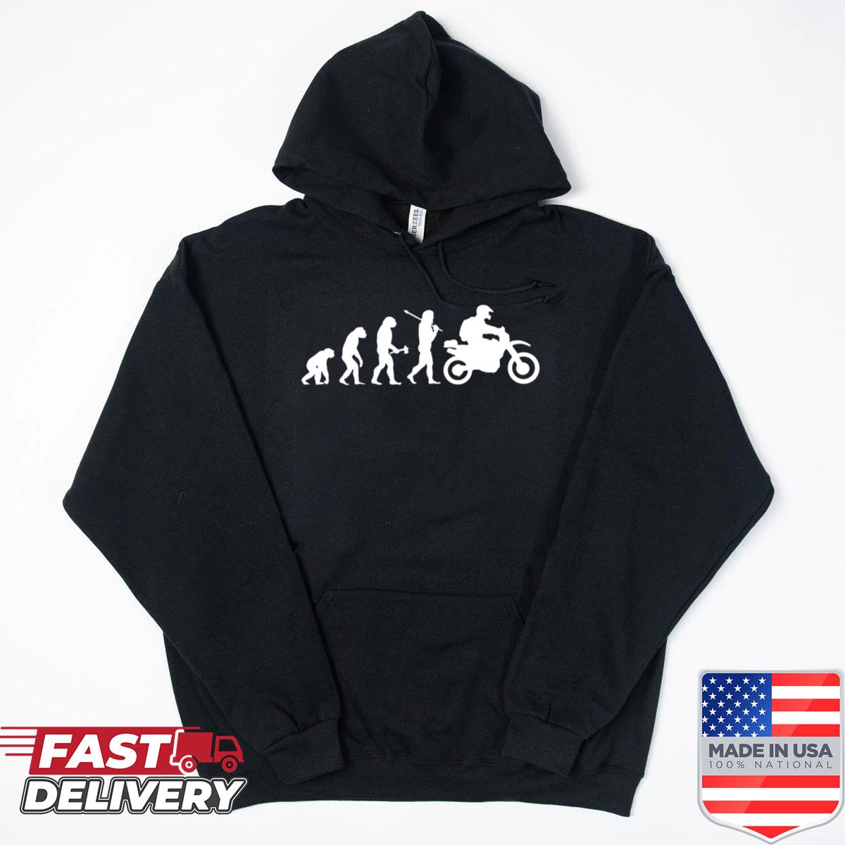 Alternative view of Adventure Motorcycle Rider Evolution Shirt