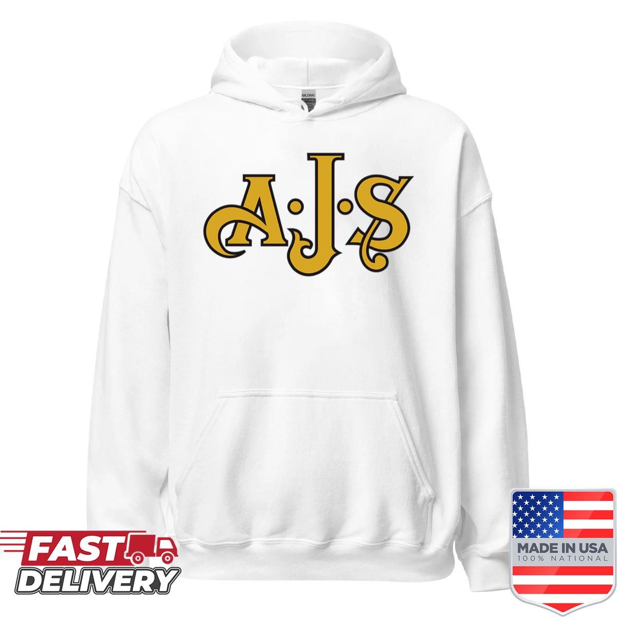 Alternative view of Ajs Motorcycle Logo Shirt