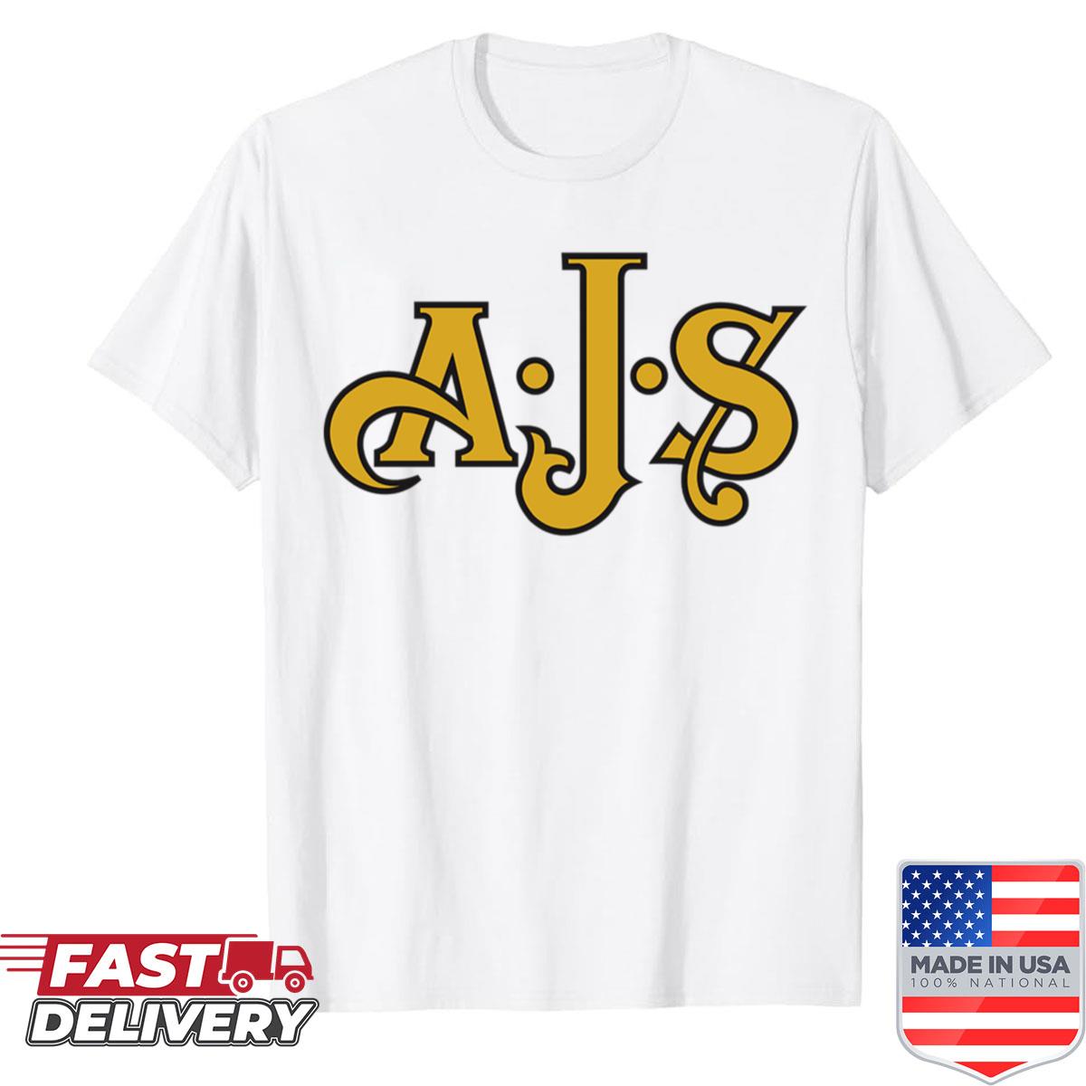 Ajs Motorcycle Logo Shirt