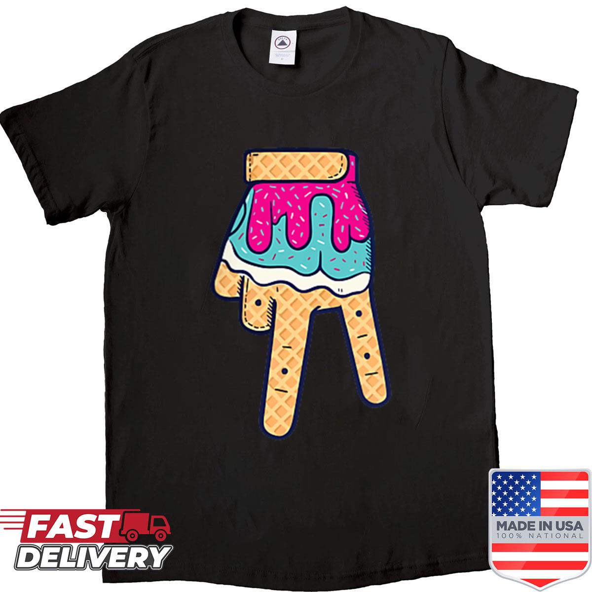 Baseball Drip For Boys Ice Cream Youth Boys Lifestyle 101 Shirt