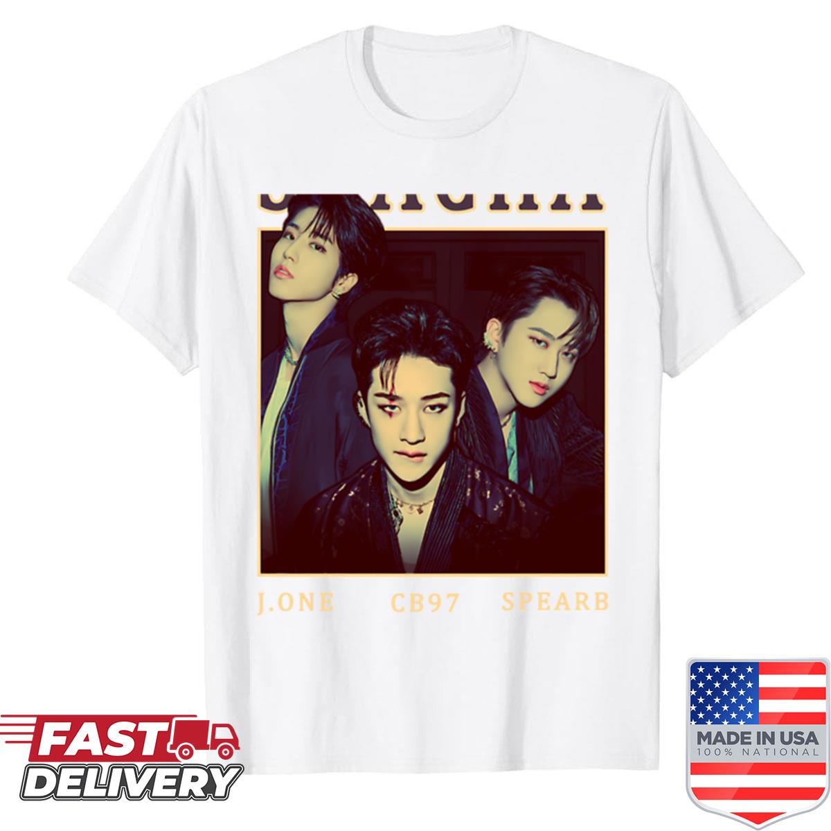 3racha Stray Kids Vintage Retro Kpop Band Style 90s Shirt