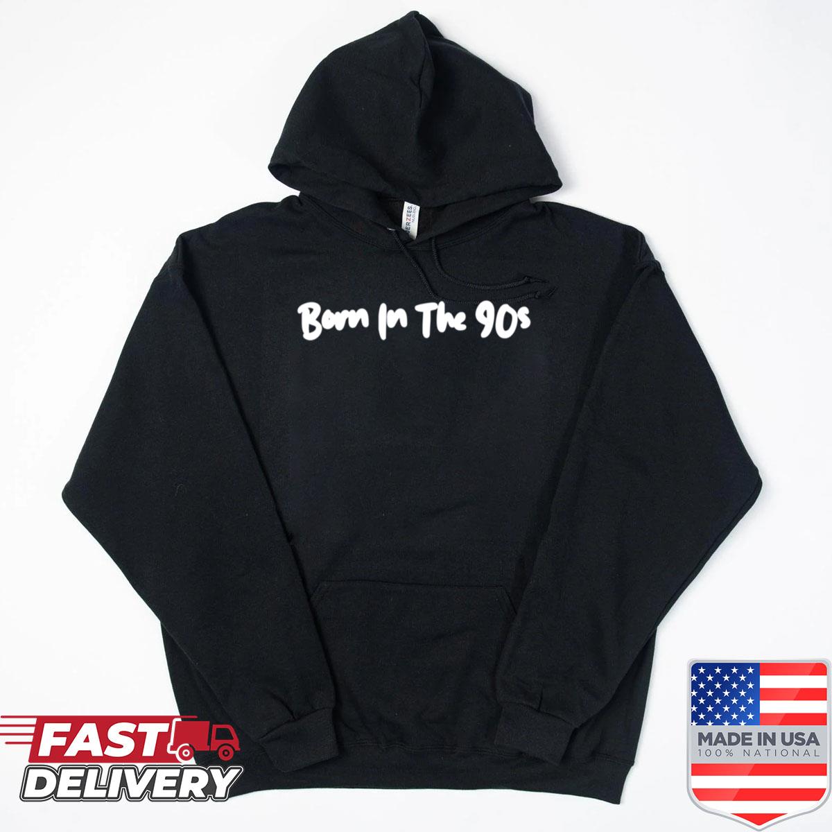 Alternative view of Born In The 90s Retro Decade Pride Lifestyle Shirt