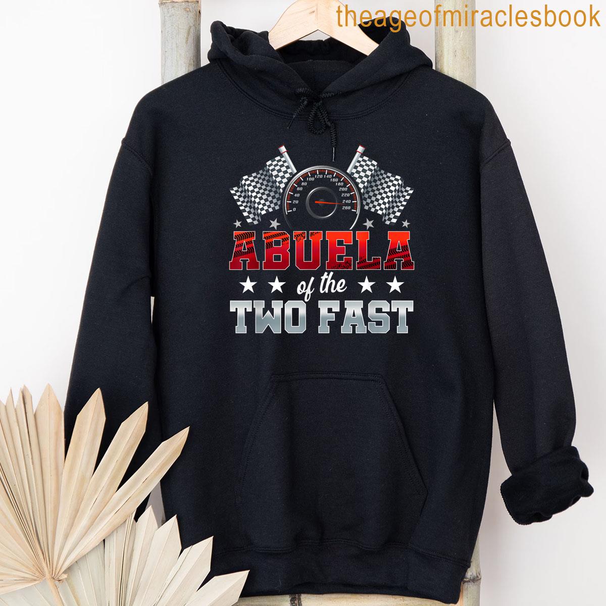 Alternative view of Abuela Of The Two Fast Second Birthday Racing Car Family T-shirt