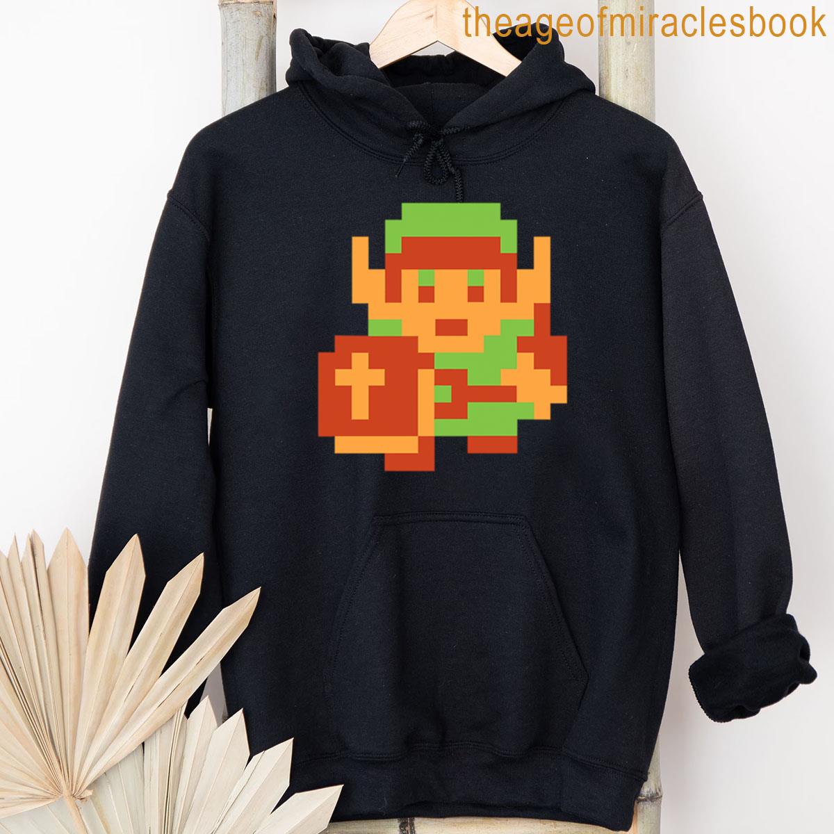 Alternative view of Adventure Sword Fighter Arcade Retrogaming T-shirt