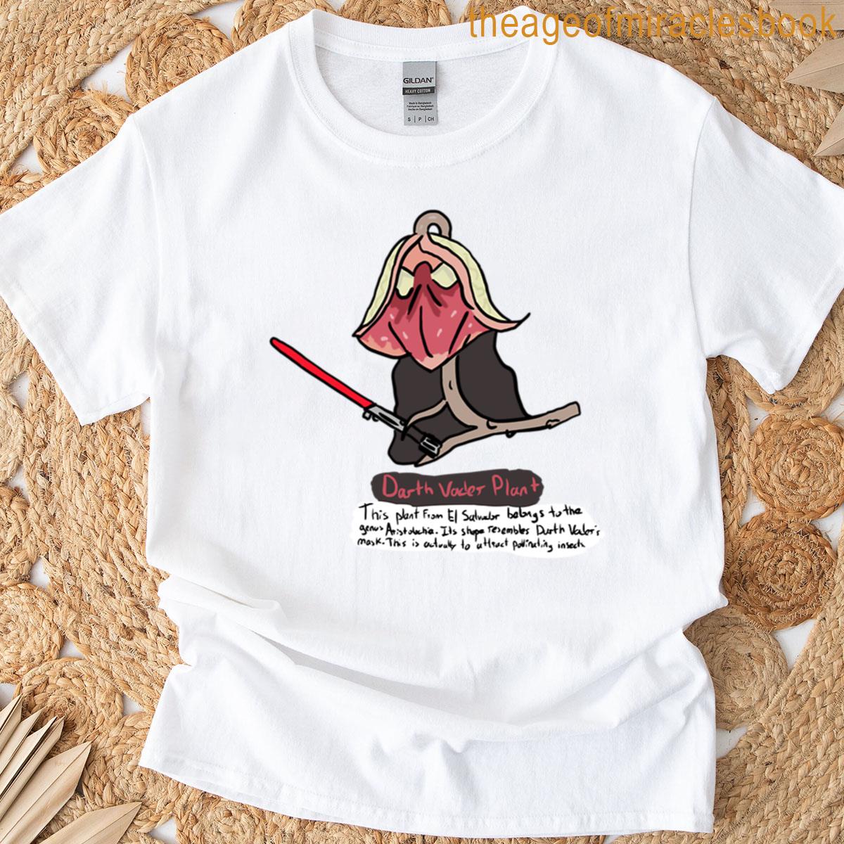 002 Darth Vader Plant Vegenerd T-shirt