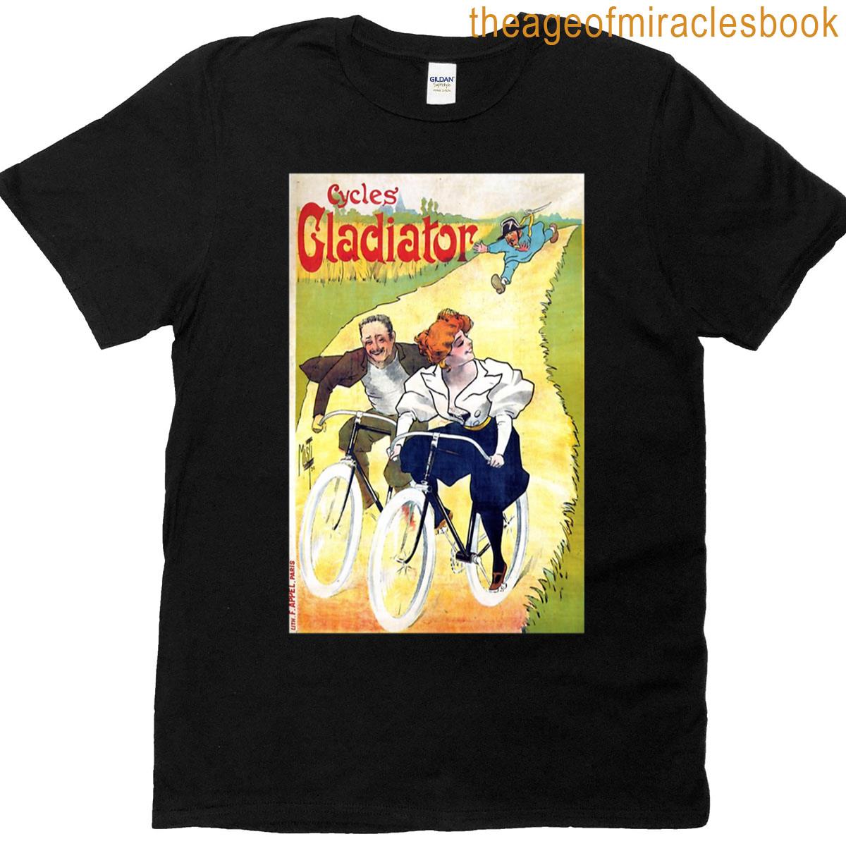 Advertising Poster For Cycles Gladiator T-shirt