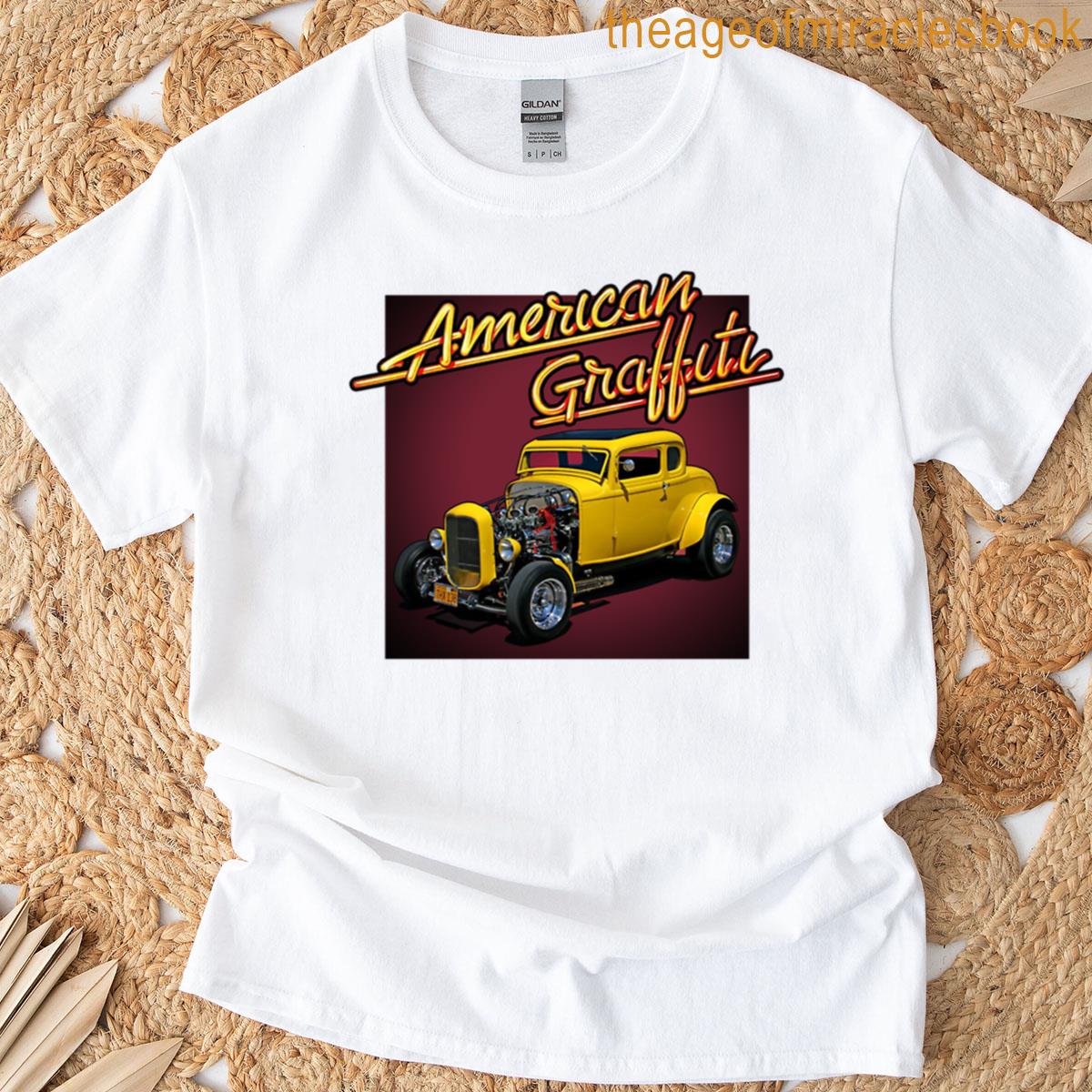 American Graffiti 70s Car Movies T-shirt