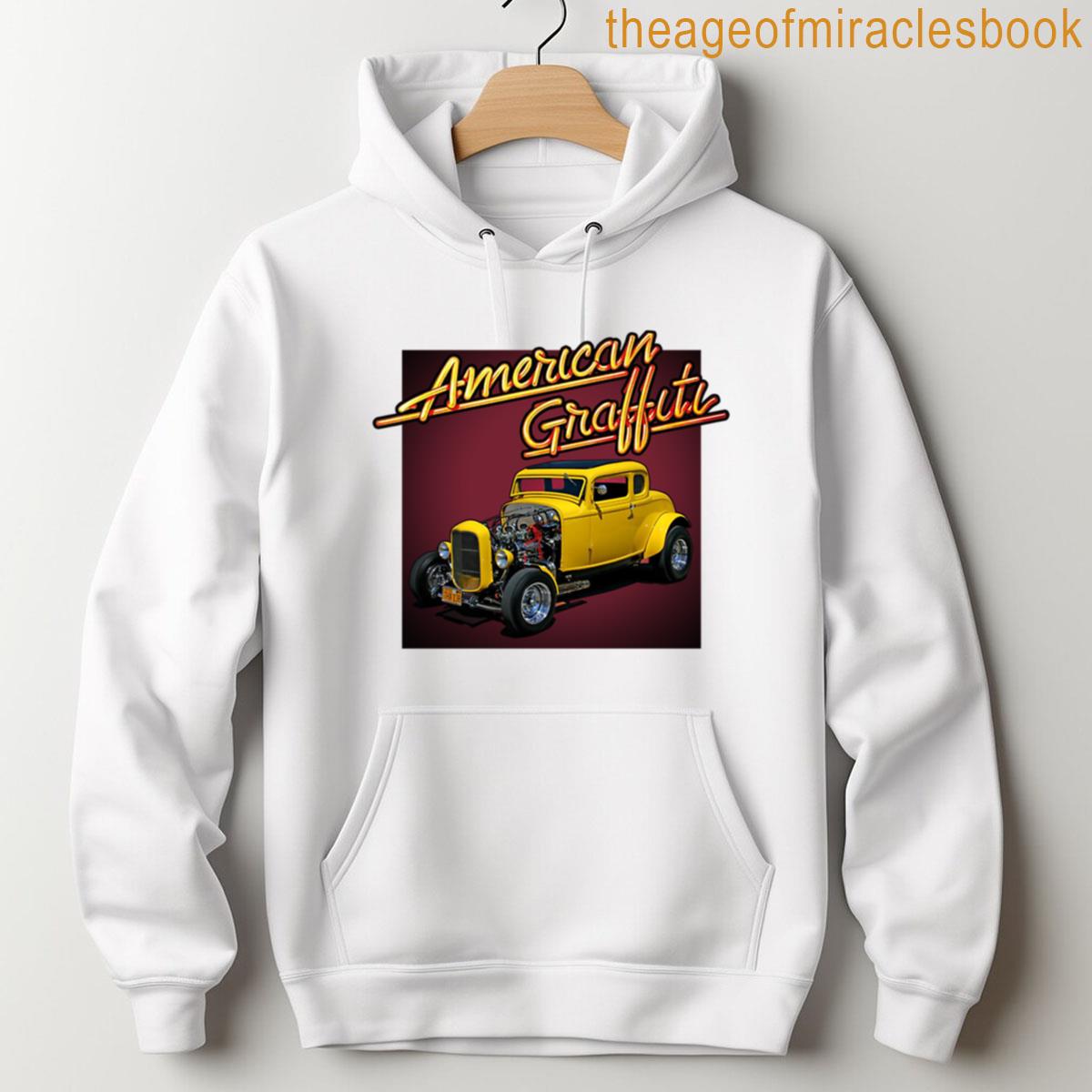 Alternative view of American Graffiti 70s Car Movies T-shirt