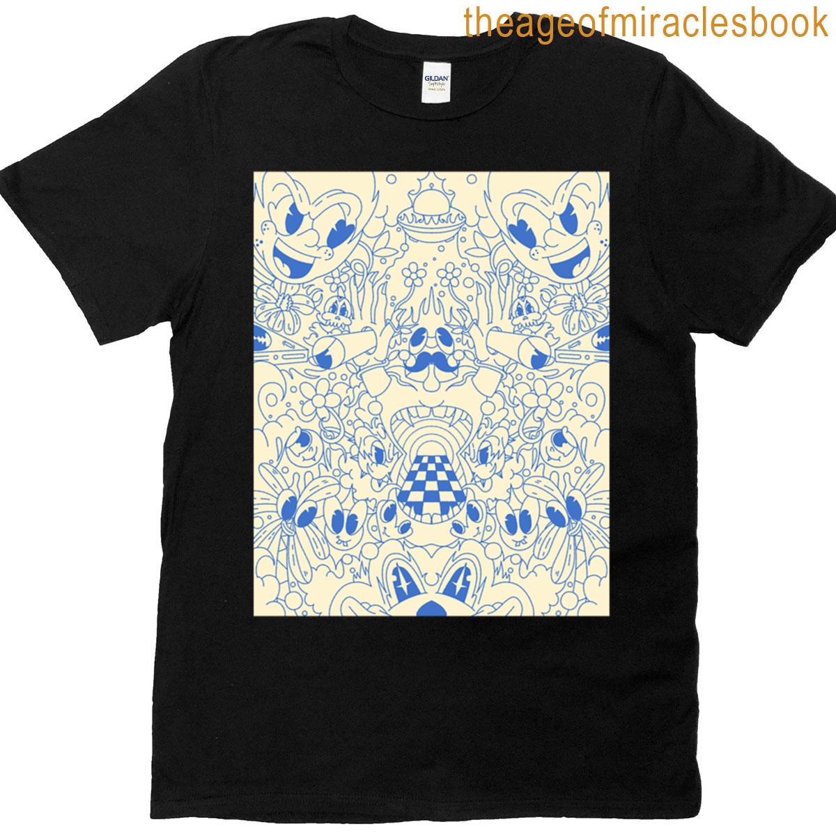 Cartoon Character Illustration T-shirt