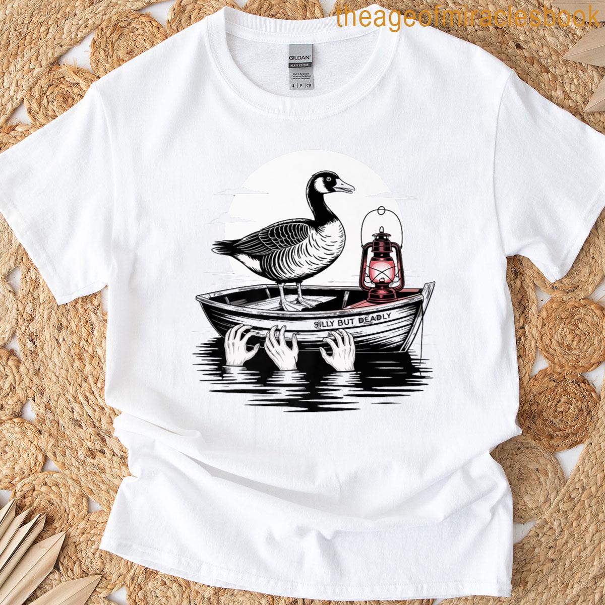Silly But Deadly Goose Outfit Halloween Premium T-shirt