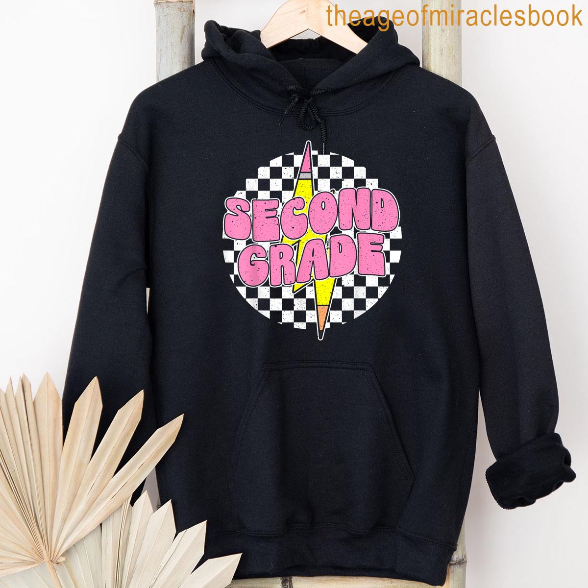 Alternative view of 2nd Grade Teacher Lightning Bolt Pencil Back To School Kid T-shirt