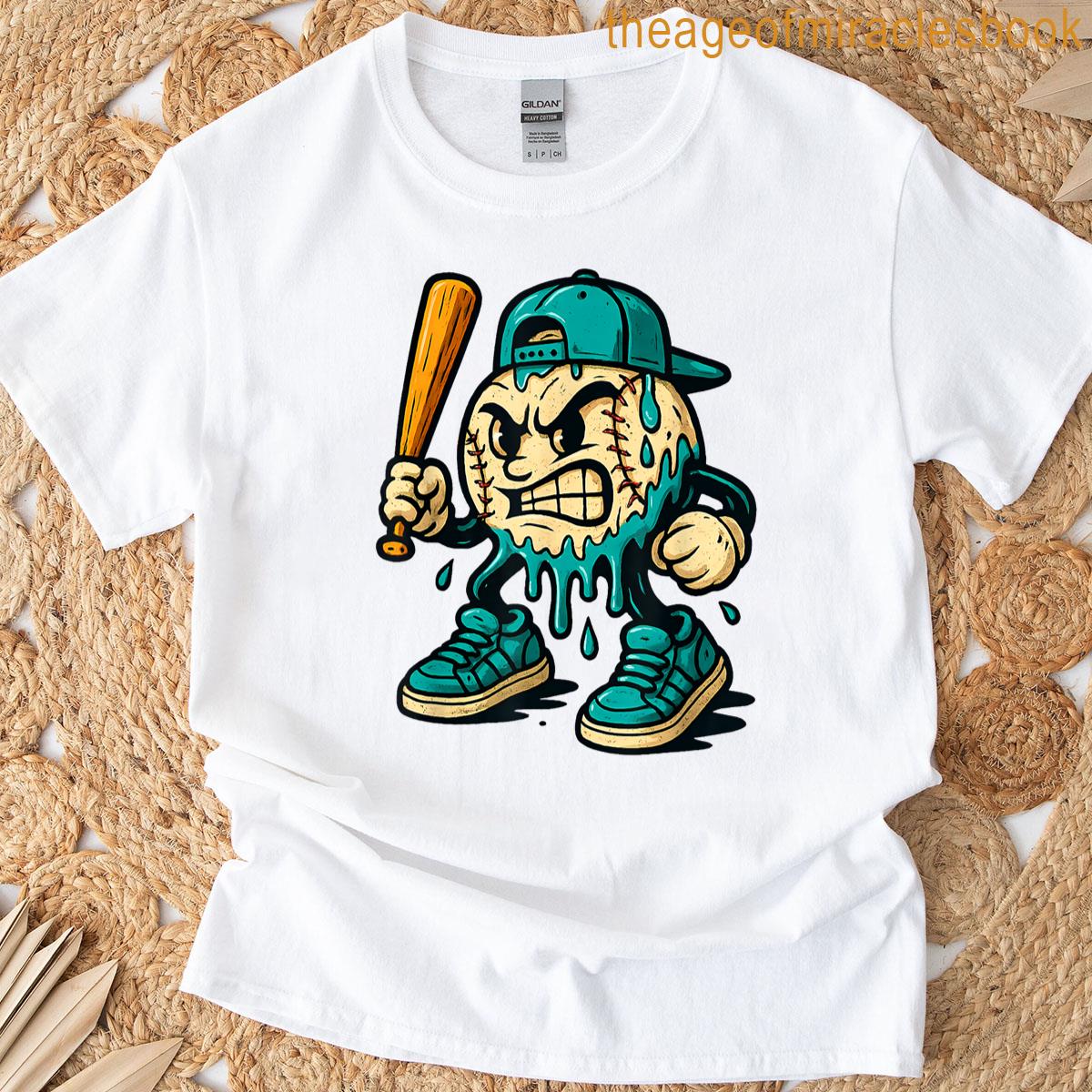 Baseball Lifestyle 101 Youth Drip Ice Cream Vibes T-shirt