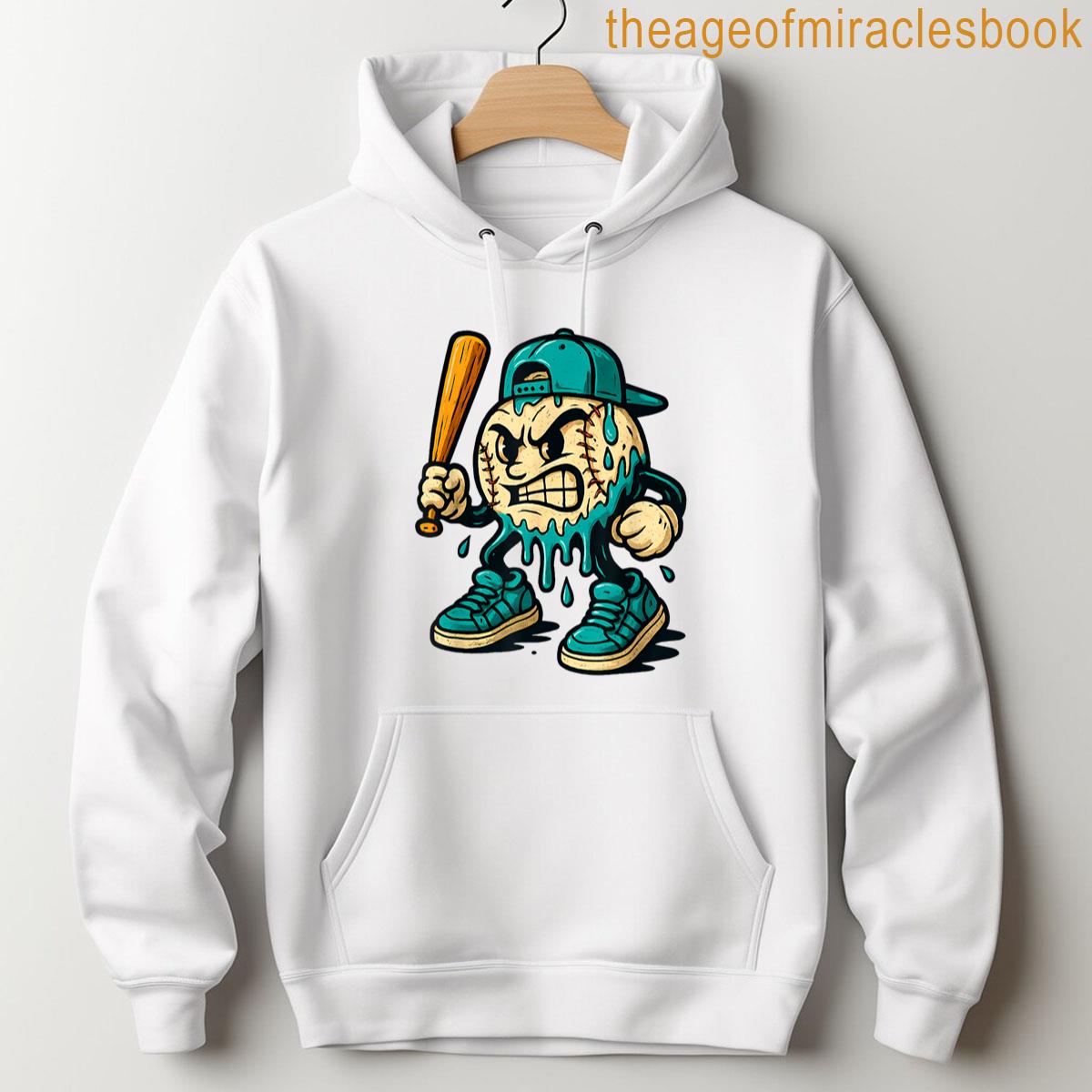Alternative view of Baseball Lifestyle 101 Youth Drip Ice Cream Vibes T-shirt