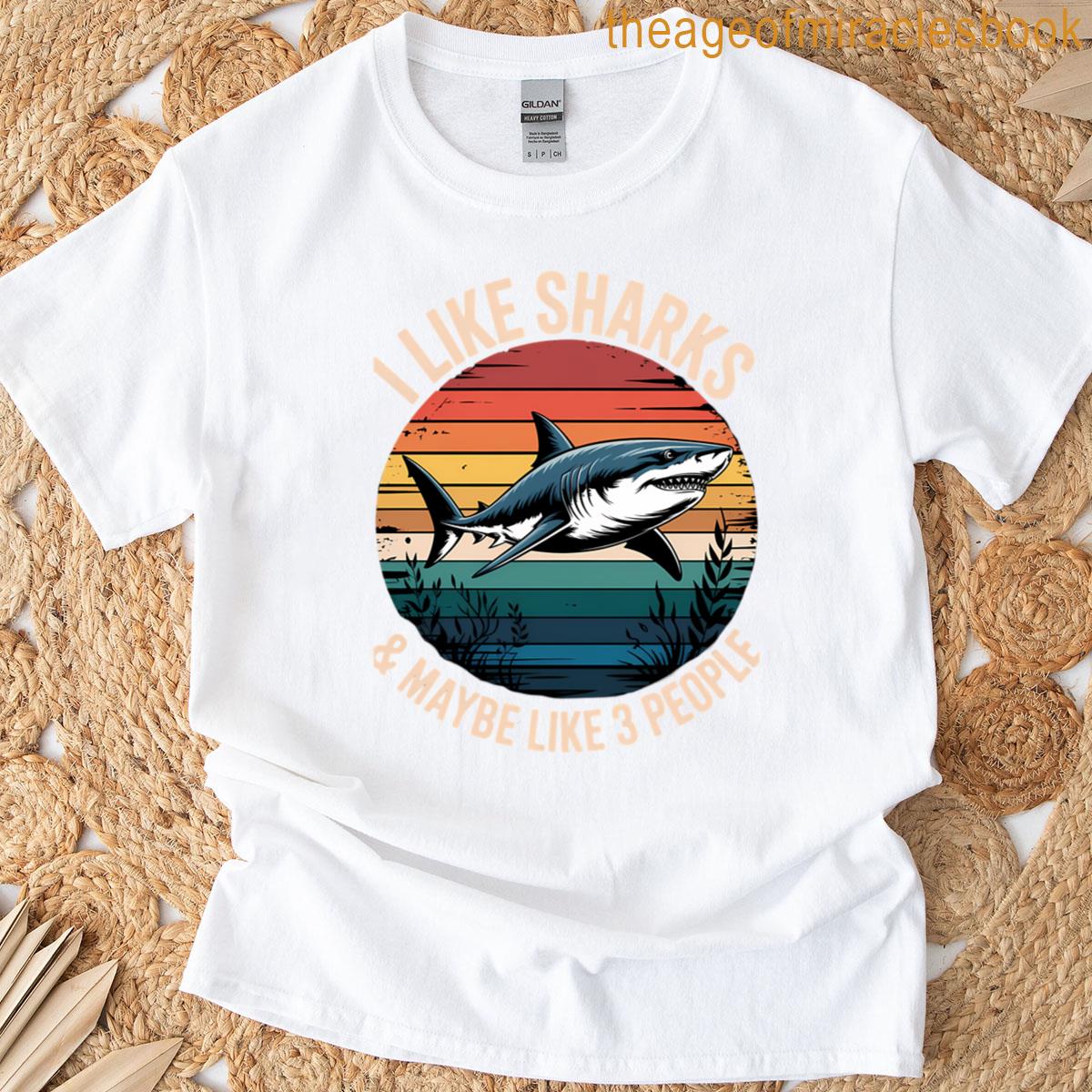 Funny Shark Lovers Sayings Joke T-shirt