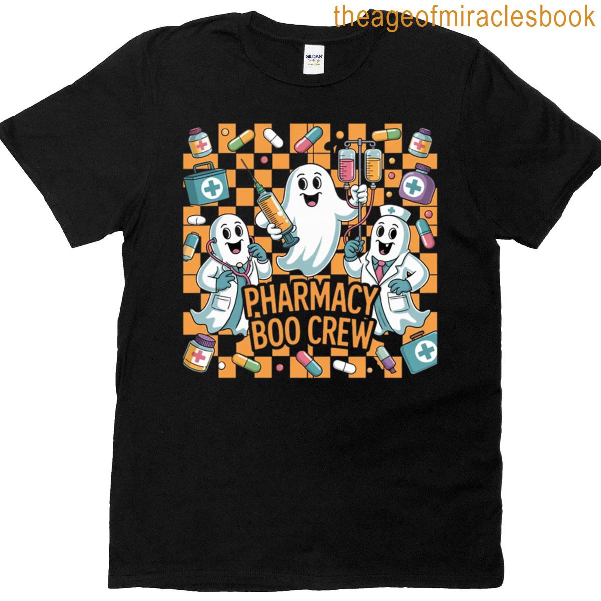 La Boo Ratory Squad Ghost Pumpkin Halloween Laboratory T-Shirt