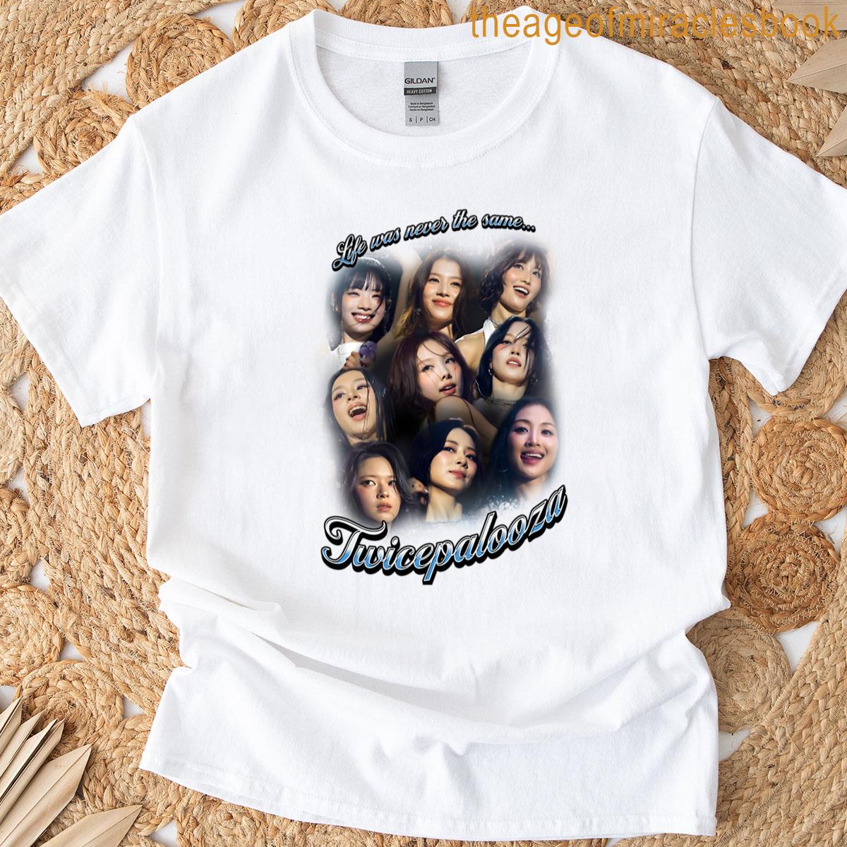 Twice Lollapalooza Twicepalooza Funny Kpop Merch Oversized T