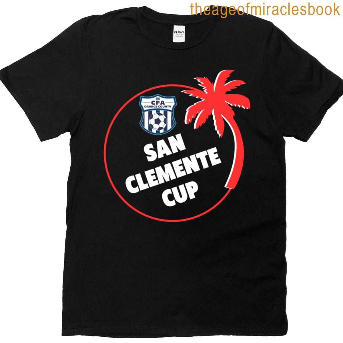 2025 San Clemente Cup Tournament Palm Tree T-shirt