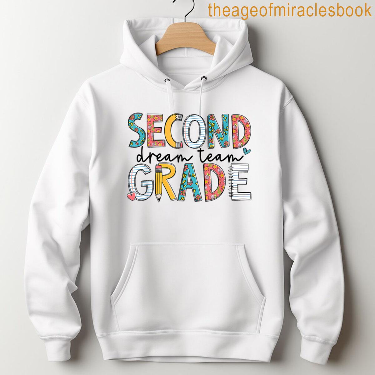 Alternative view of 2nd Grade Dream Team Retro Back To School Teacher Student T-shirt