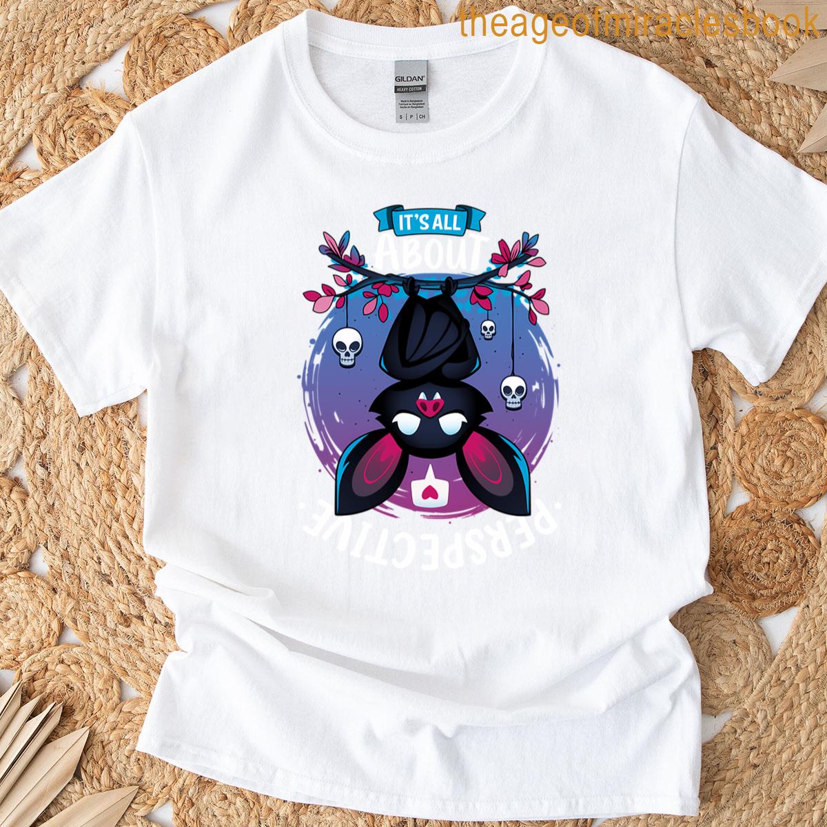 All About Perspective – Cute Creepy Bat Love T-shirt