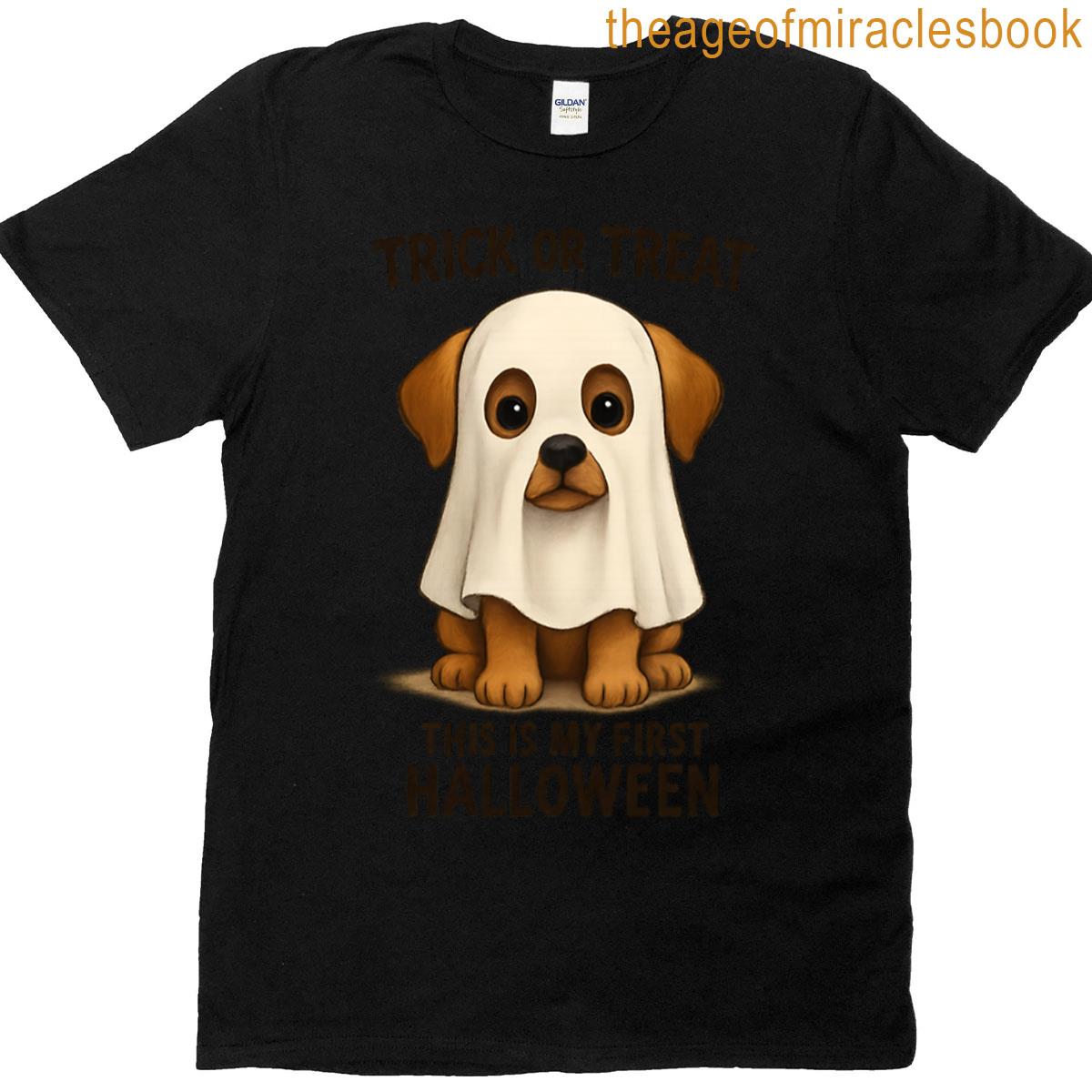 Puppy Ghost Oversized T-shirt