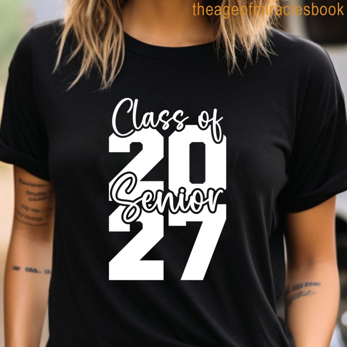 DEUXIEME CLASSE - ゆーたろーです Class Of 2027 High School College Graduation Senior 2027 T-shirt