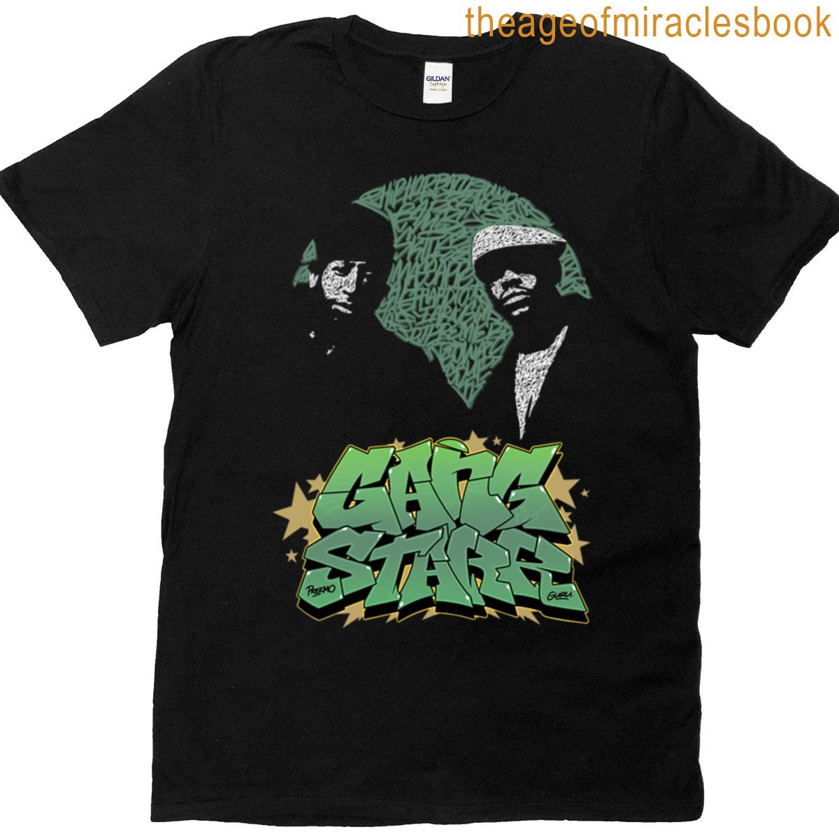 Gang Starr Preemo Guru T-shirt, image size:1200x1200