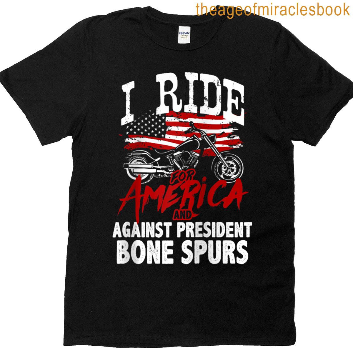 Anti Trump Biker Resist Against President Bone Spurs Protest Raglan Baseball Tee T-shirt