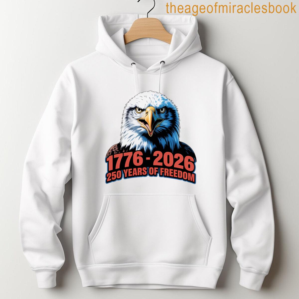 Alternative view of 17762026 Eagle Head Patriotic Freedom Anniversary T-shirt