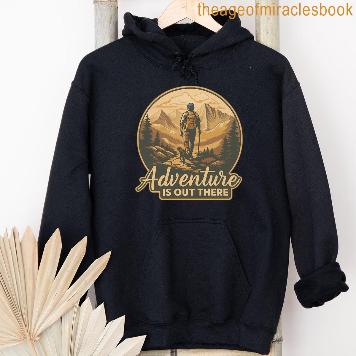 Alternative view of Adventure Awaits Camping Hiking T-shirt