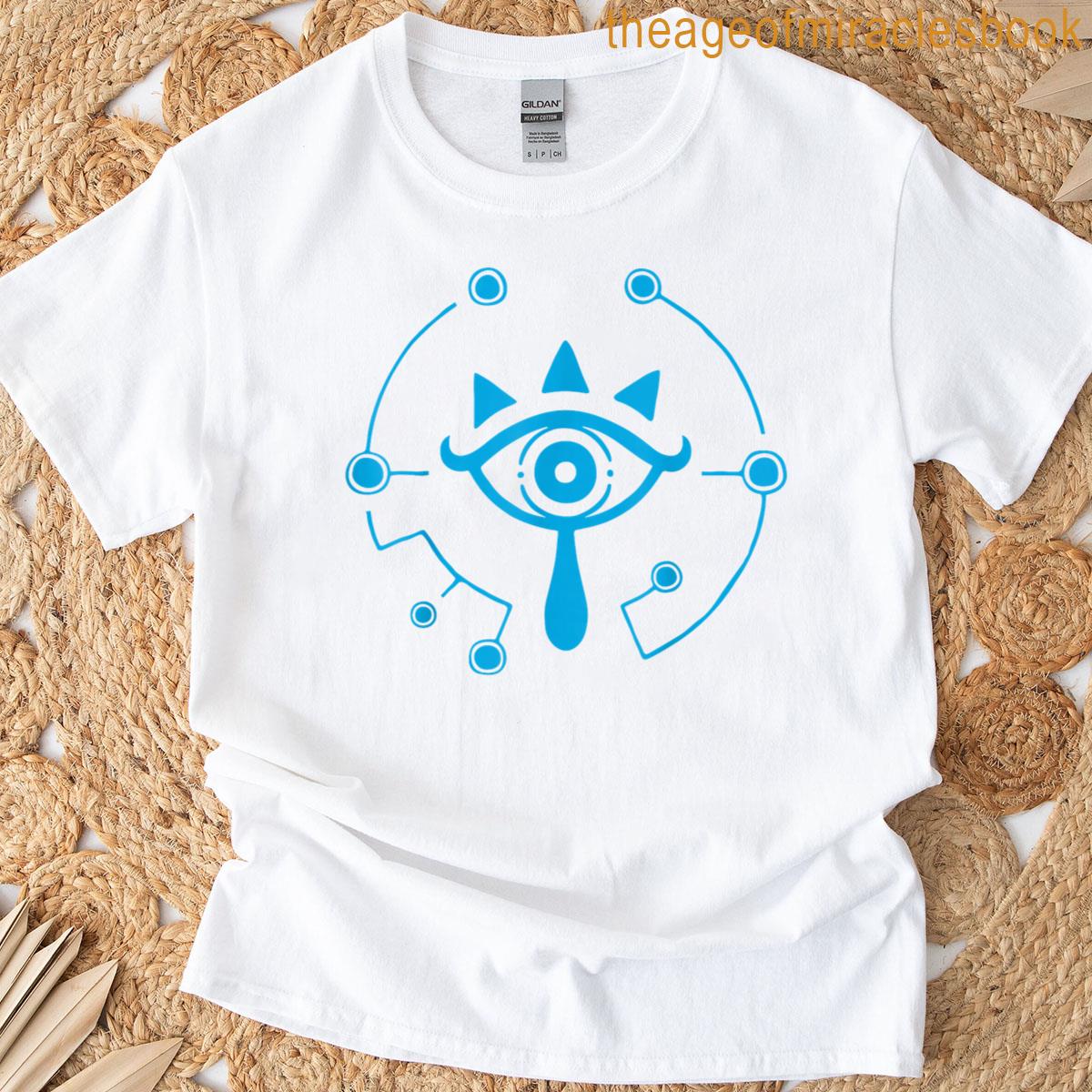 Zelda Breath Of The Wild Sheikah Eye Logo Graphic T-shirt