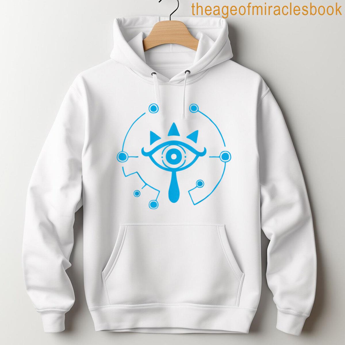 Alternative view of Zelda Breath Of The Wild Sheikah Eye Logo Graphic T-shirt