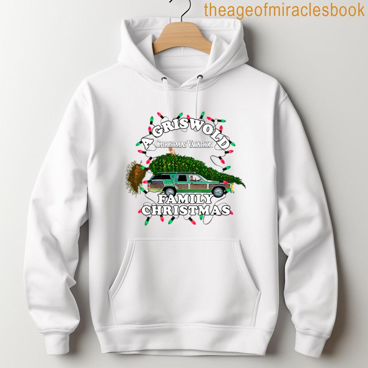 Alternative view of A Griswold Family Christmas - Christmas Tree Station Wagon T-shirt