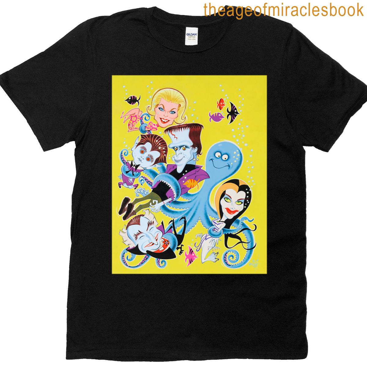 A Spooky Family All At Sea T-shirt