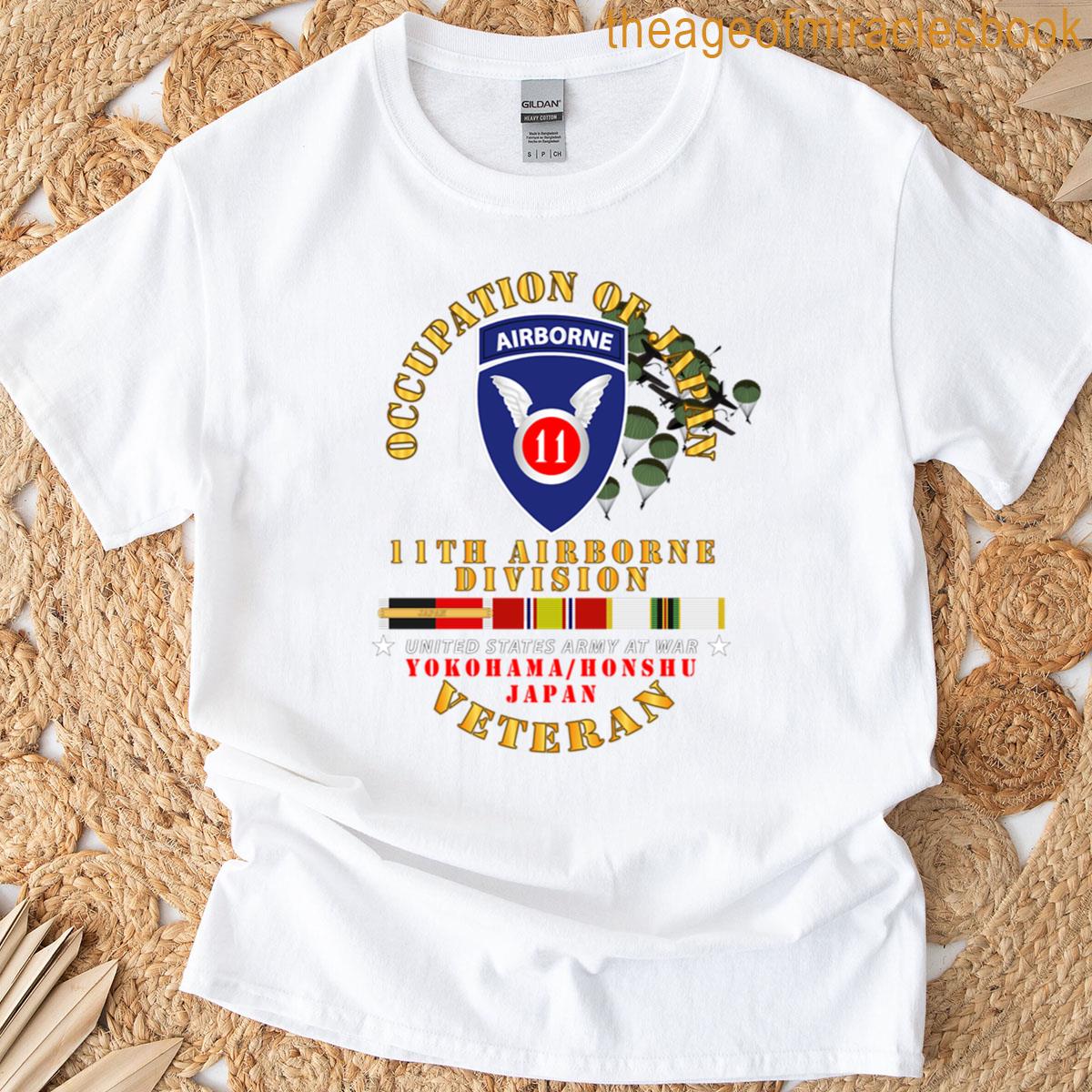 Army – Occupation Japan W 11th Airborne Division W Occupy – Cold Svc T-shirt
