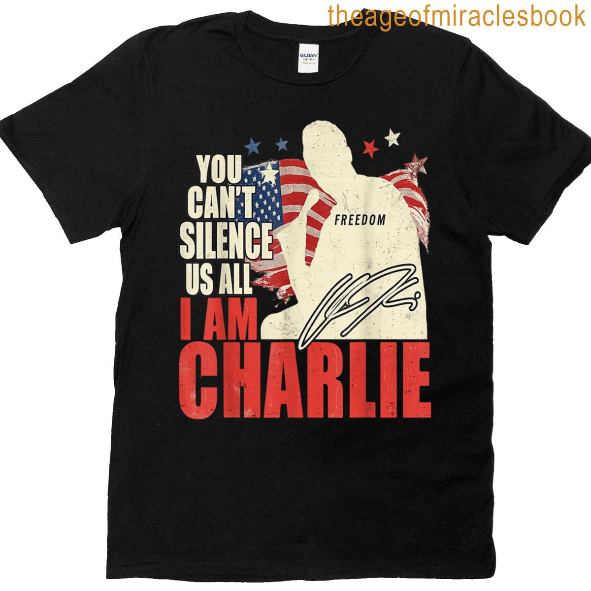 Freedom Of Speech Tee – You Cant Silence Us All Patriotic T-shirt