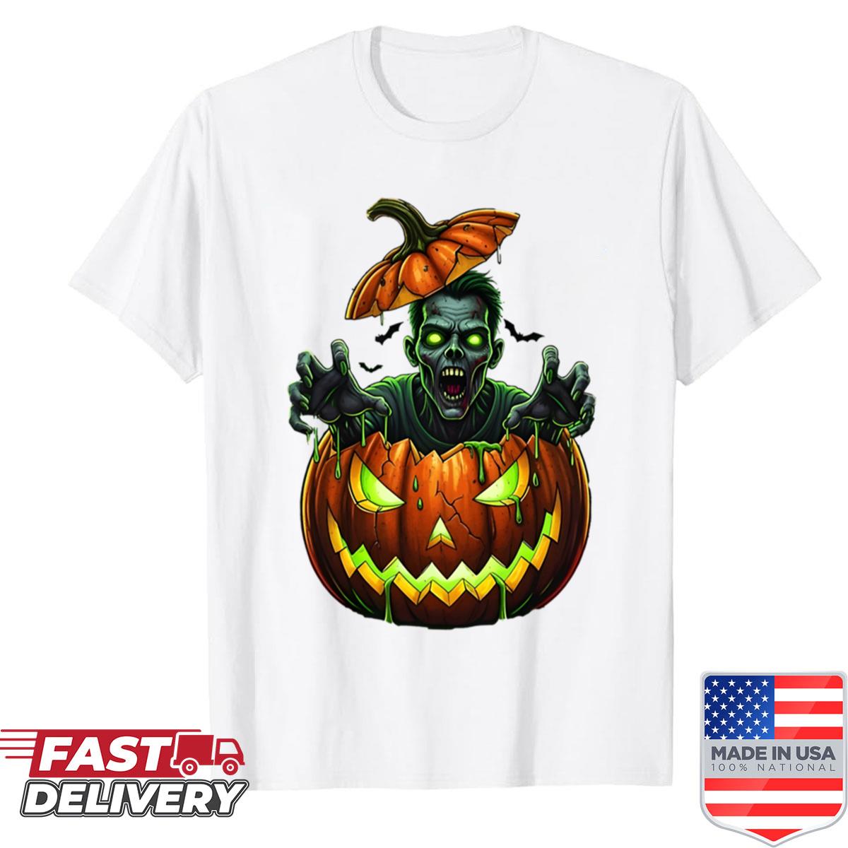 Zombie Pumpkin King Shirt