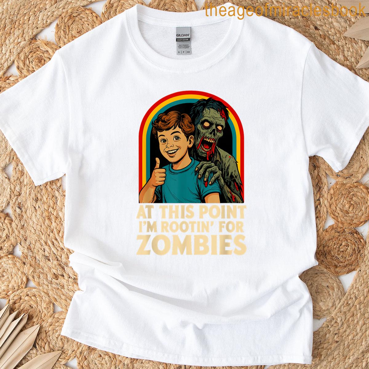 Zombie Men Women Kids Funny Halloween T-shirt