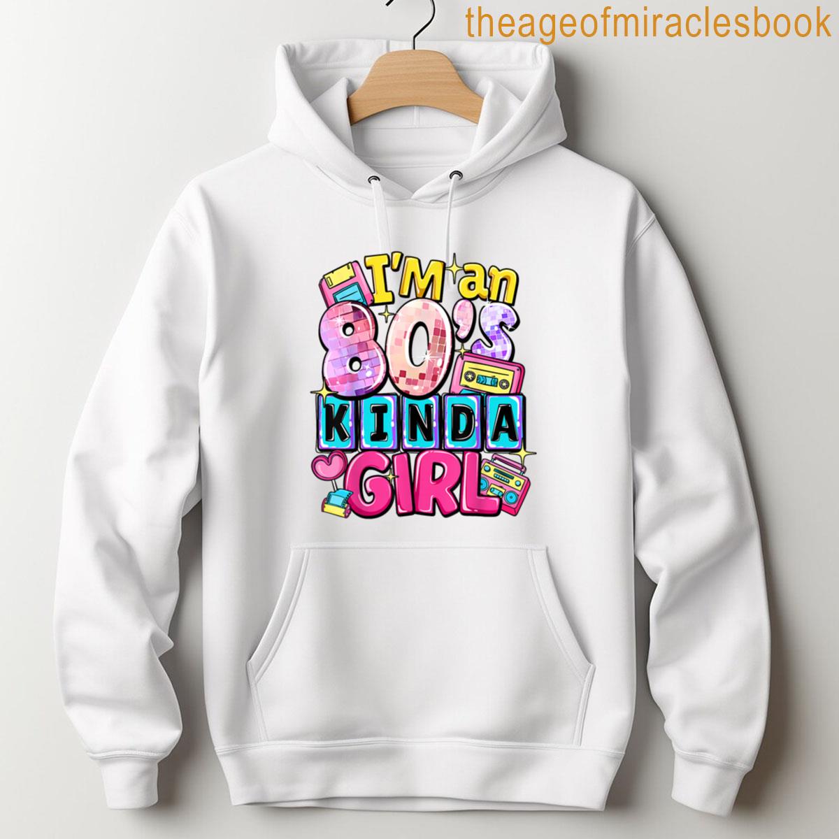 Alternative view of 80s Retro Girl Outfit Im An 80s Kinda Girl Vintage T-shirt
