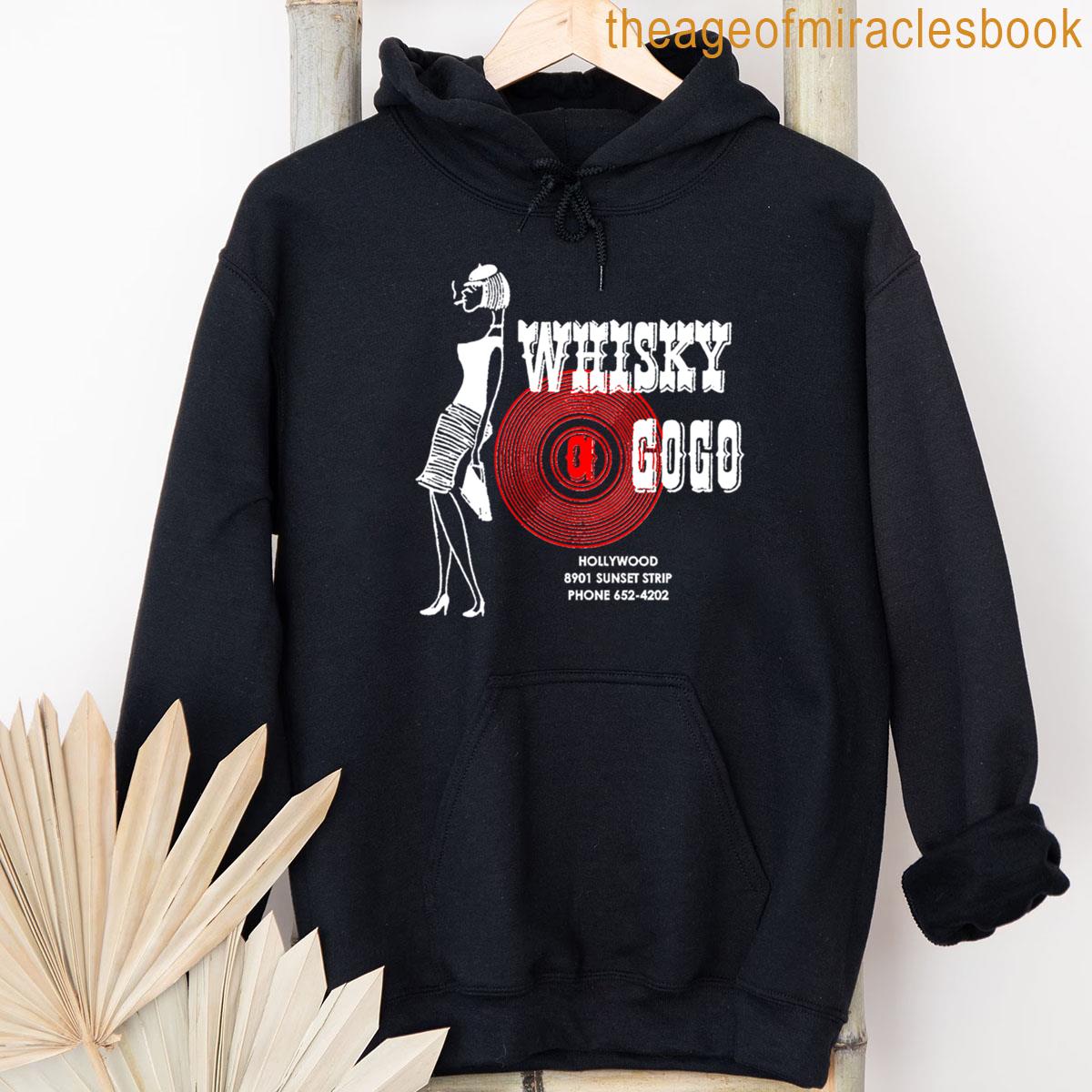 Alternative view of Whisky A Go Go Vintage Poster Restoration Digital T-shirt