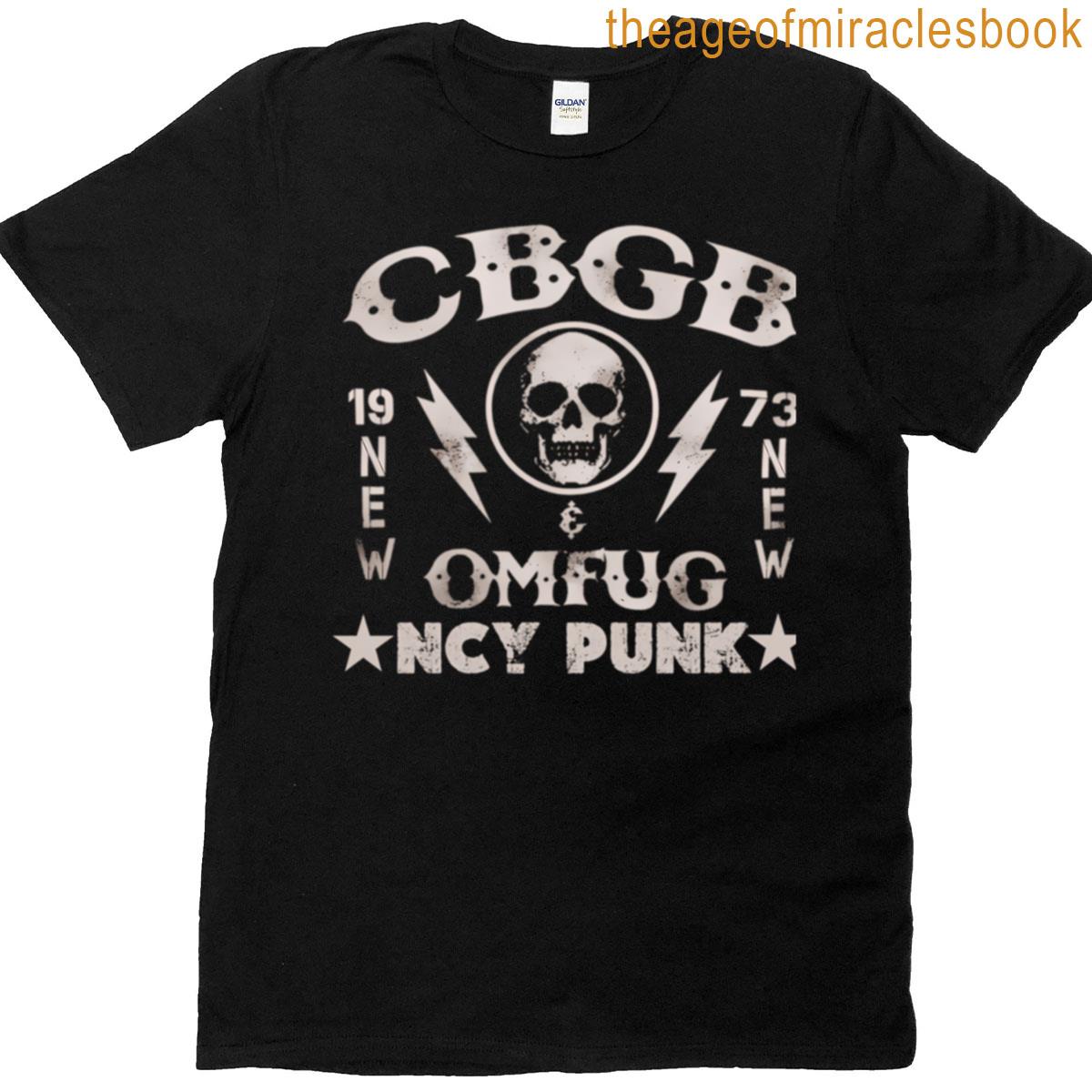 2000s Funny Vintage Logo Music Omfug Punk Club T-shirt