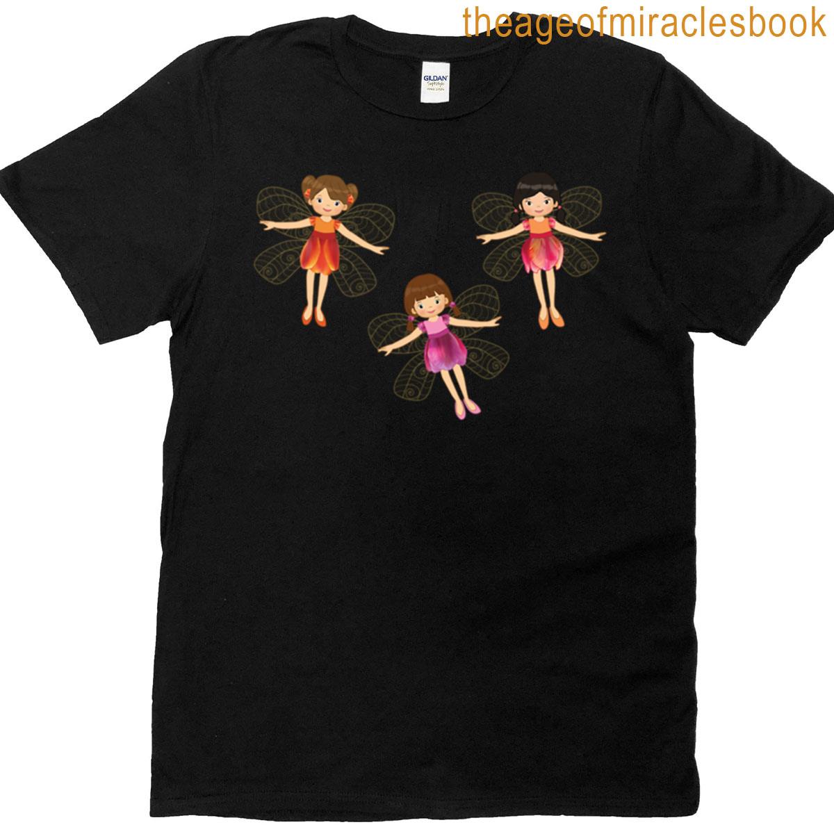 3 Tulip Fairies Fitted T-shirt