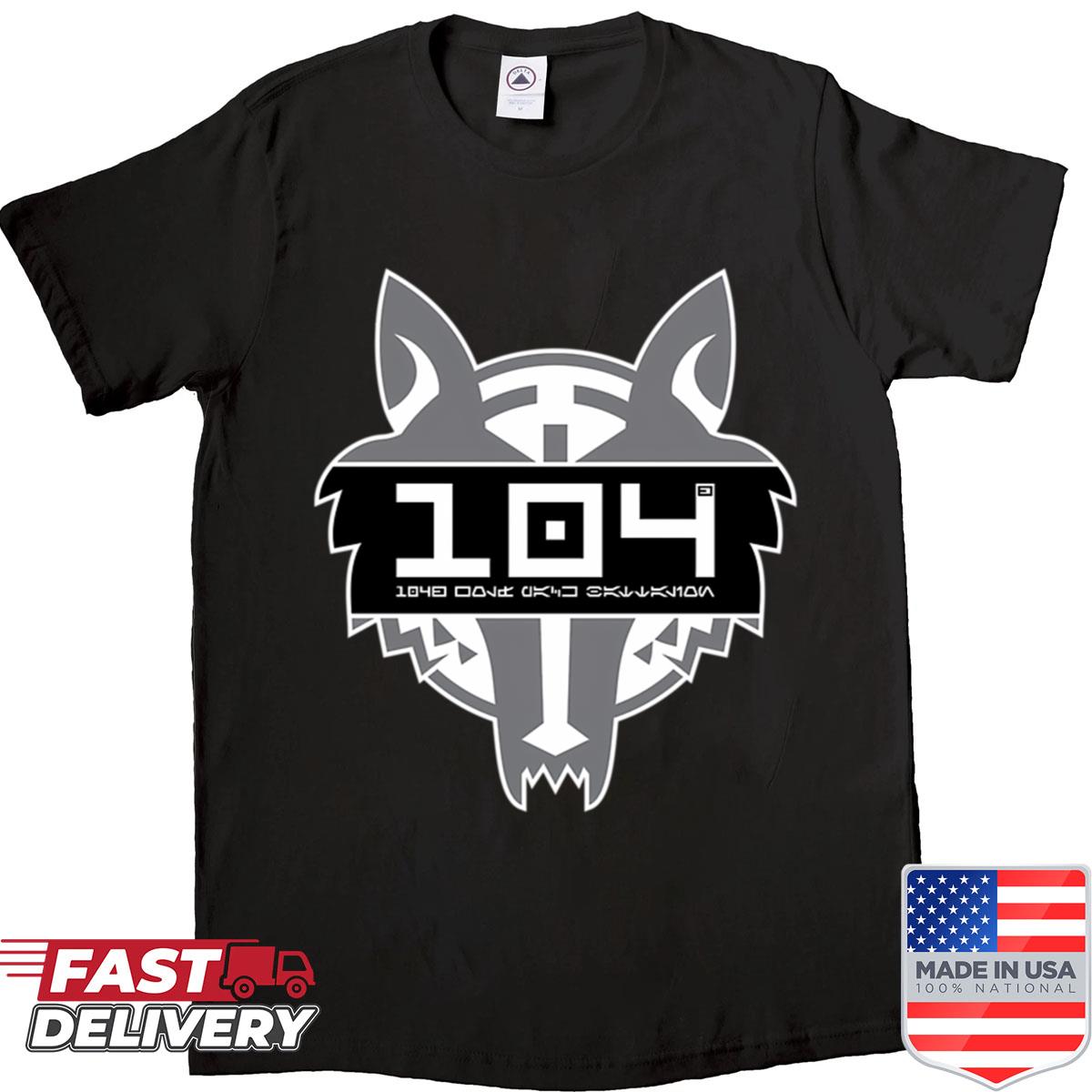 104th Wolf Pack Battalion Logo 1939 Shirt