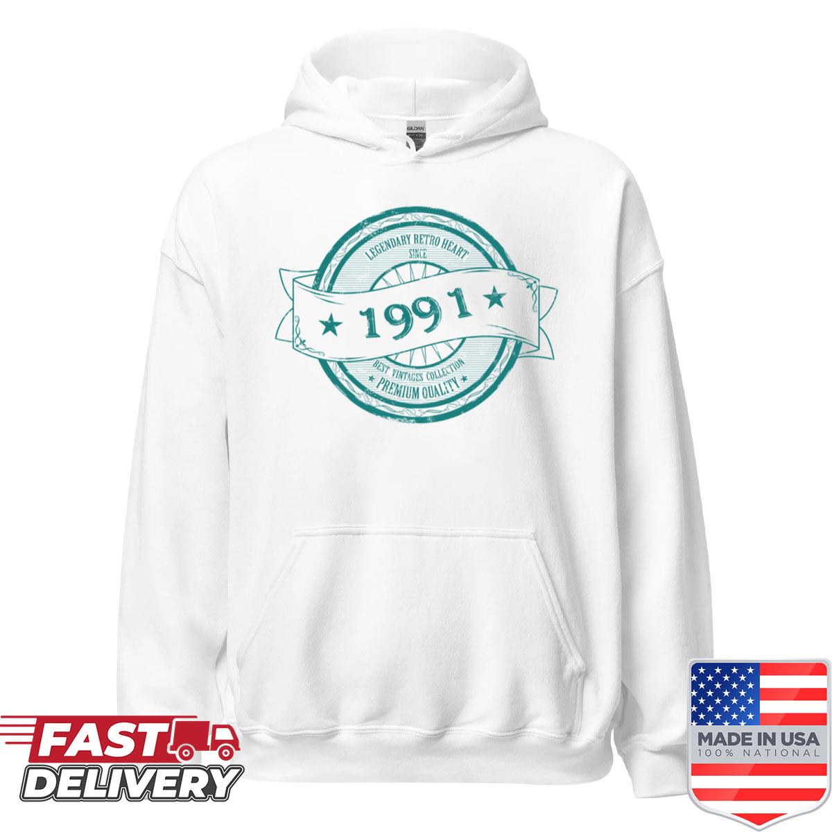 Alternative view of 1991 Retro Vintage Circle Logo Shirt