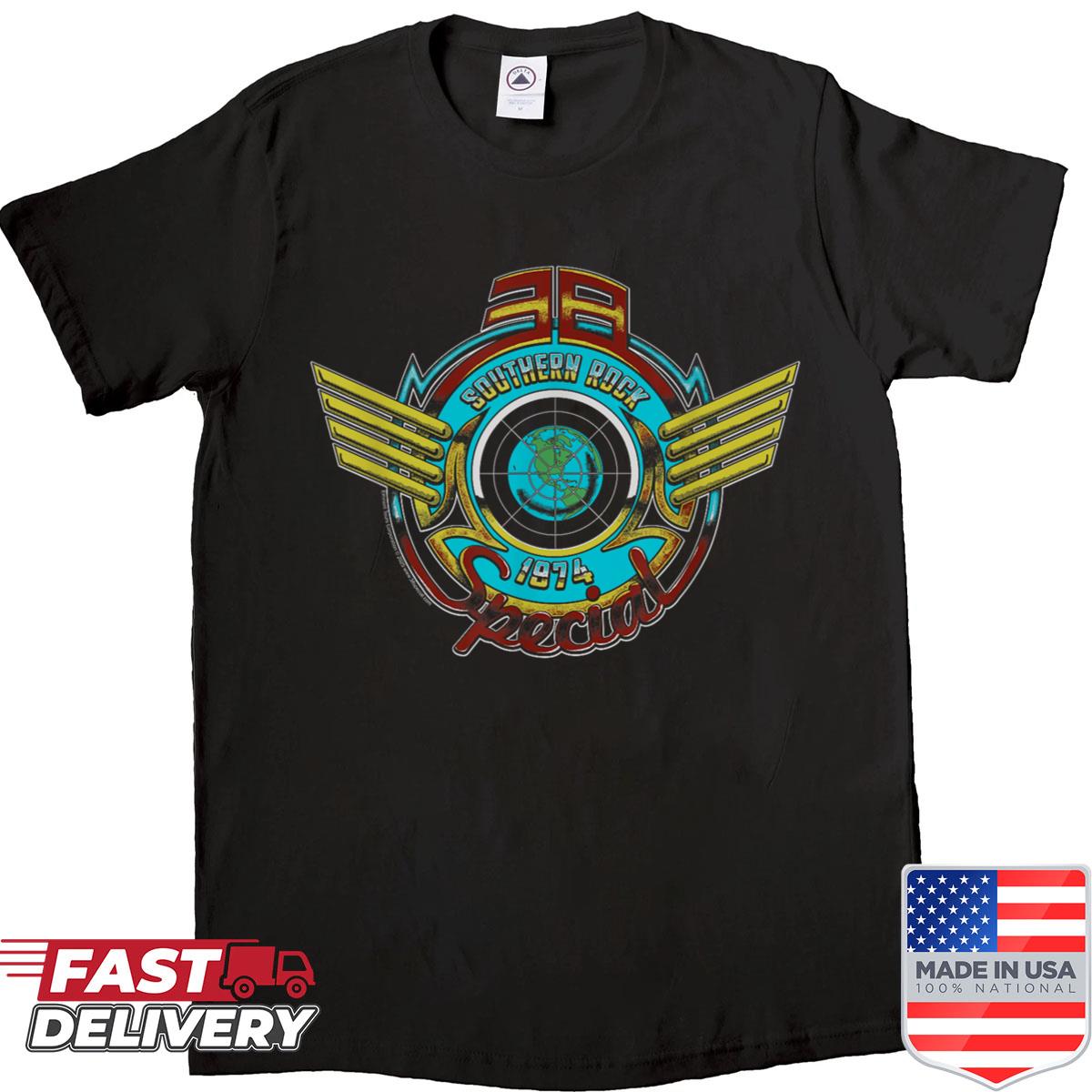38 Special Southern Rock 1974 Vintage Distressed Logo Shirt